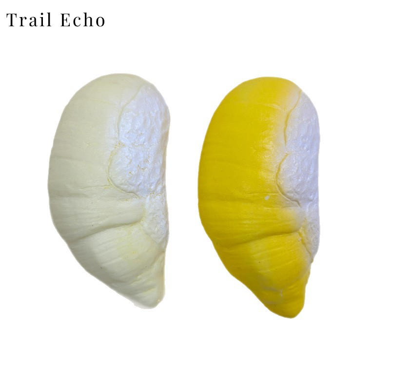 Trail Echo Super soft, realistic durian slow-rebound decompression toy, sensory interactive stress-relieving squeezing fun. ราคา 70 บาท*ส่งฟรี