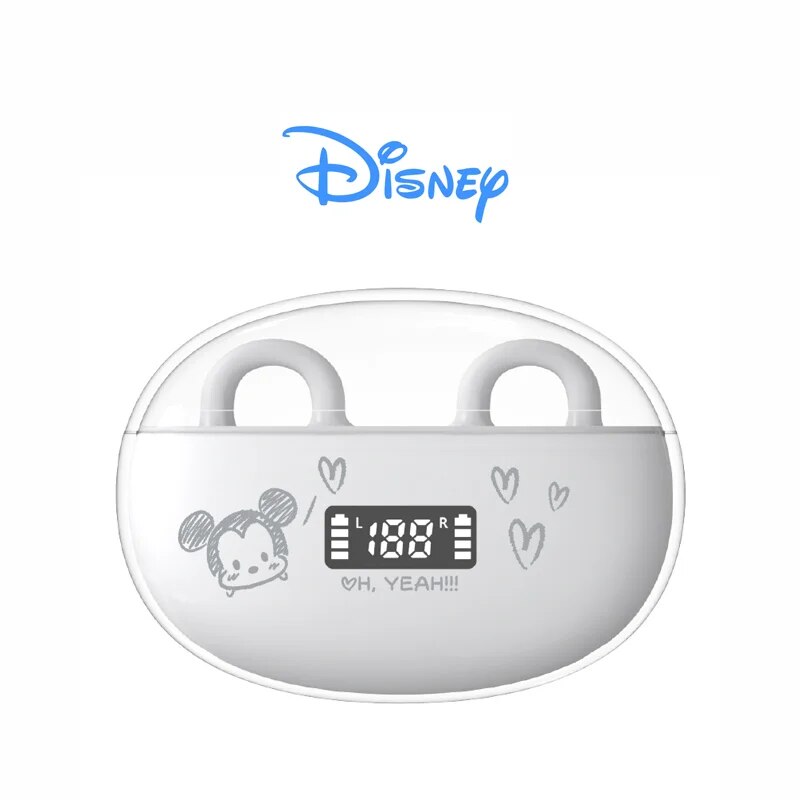 New Disney Stitch Angel HiFi Sound Headset QS-30 Clip
