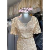 Elegant Full Lace Mother of the Bride Gown (Brand: Graceful)