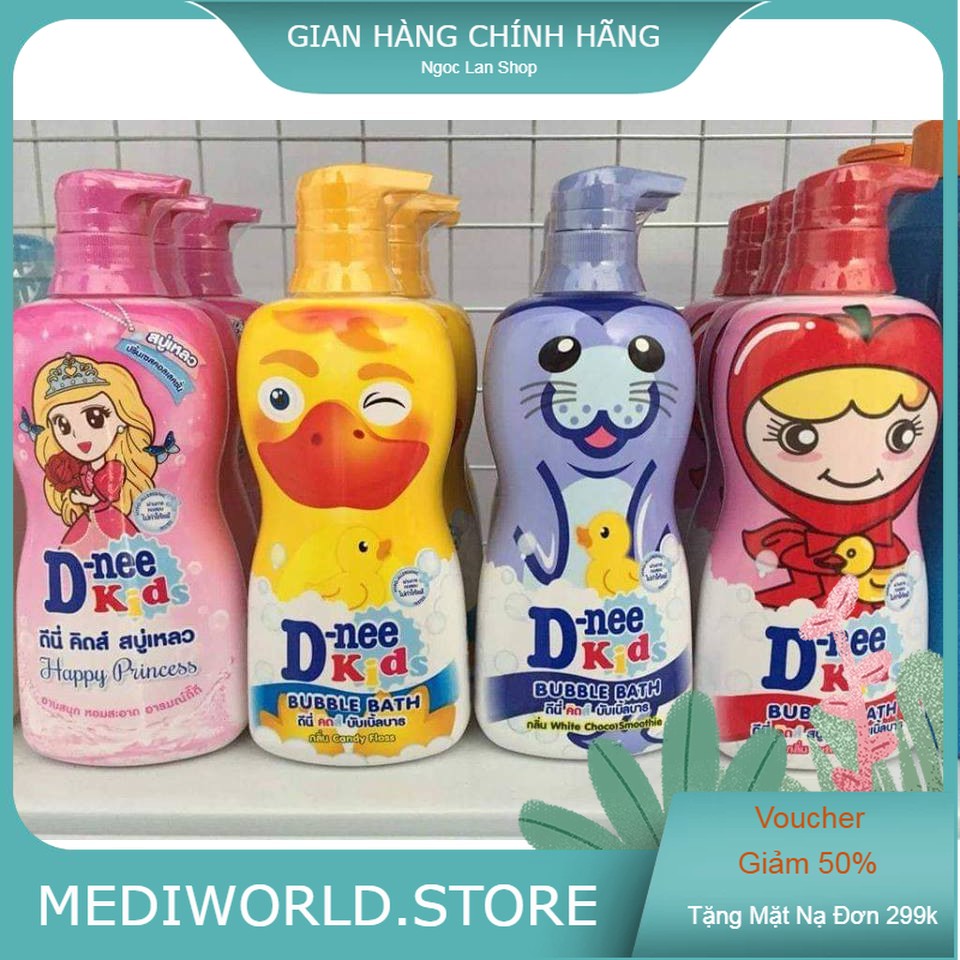 Sữa tắm gội trẻ em Dnee Thái Lan 400ml