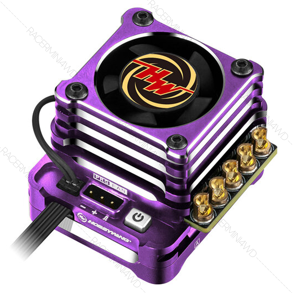 Hobbywing 30112616 XeRun XD10 PRO (Purple)(100A) อุปกรณ์ควบคุมระบบไฟรถบังคับฮ๊อบบี้วิงแท้ ราคา 5,310 บาท*ส่งฟรี