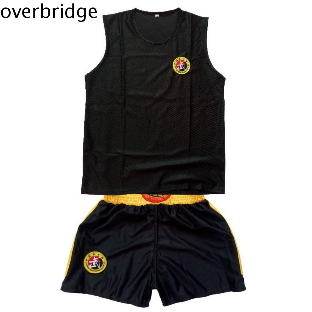 RBRIDG Áo vest Áo phông và quần short MMA Muay Thai Quần soóc Đồng phục SANDA Bộ đồ đấm bốc Đá Rồng Thoáng khí Quần đùi Wushu Phụ nữ
