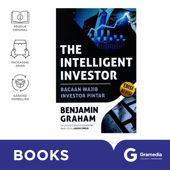 Buku The Intelligent Investor Edisi Revisi SC Harga 157,950 Ringgit*Penghantaran Percuma