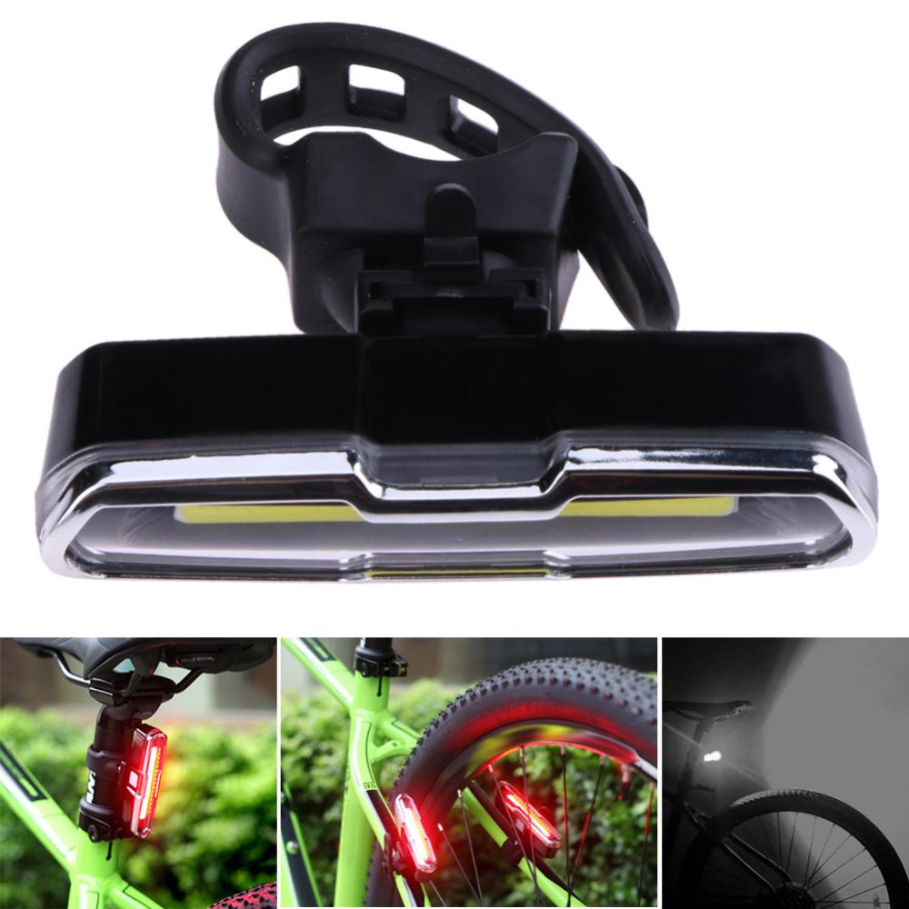 15lm cob led đèn hậu xe đạp mtb xe đạp núi đèn cảnh báo an toàn sau