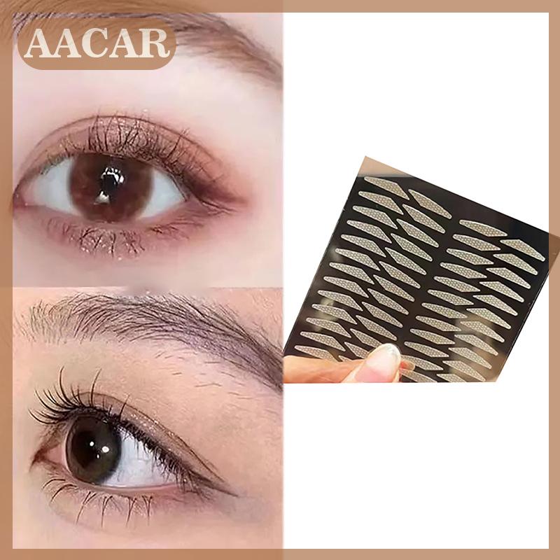 AACAR 1 tờ vô hình đôi mí mắt băng trong suốt tự dính mắt to tự nhiên nâng mắt không đánh dấu lưới-mắt dán mắt