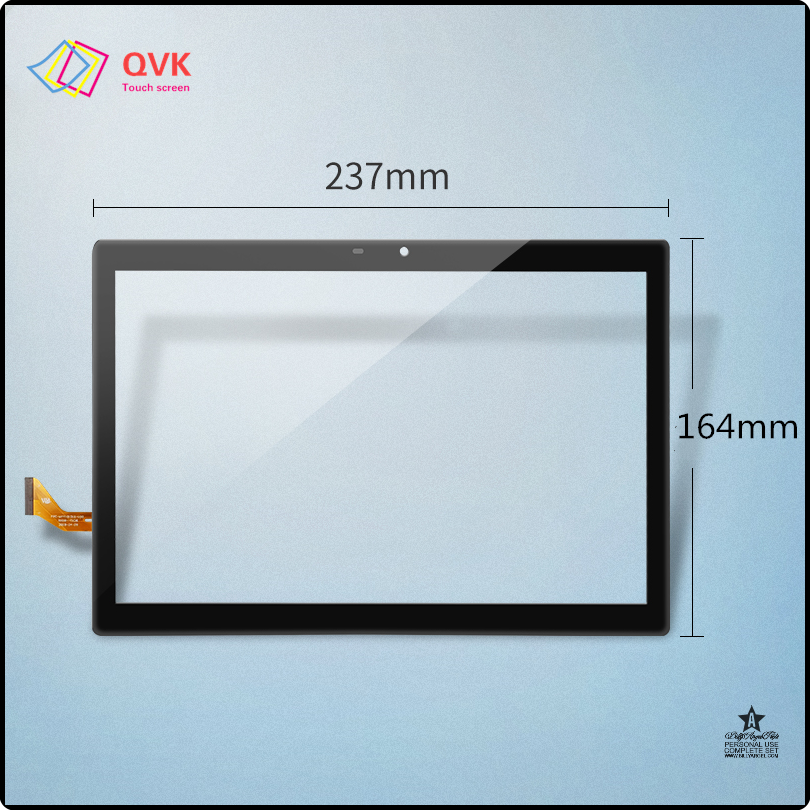 [9026] 10.1 inch đen màn hình kính cảm ứng cho vankyo matrixpad S30 điện dung tấm màn hình cảm ứng sửa chữa Bộ phận thay thế