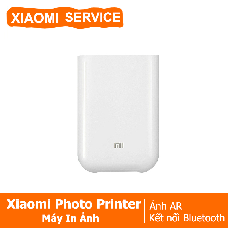 Máy In Ảnh Thông Minh Xiaomi có màu mini máy in sticker máy in ảnh cầm tay