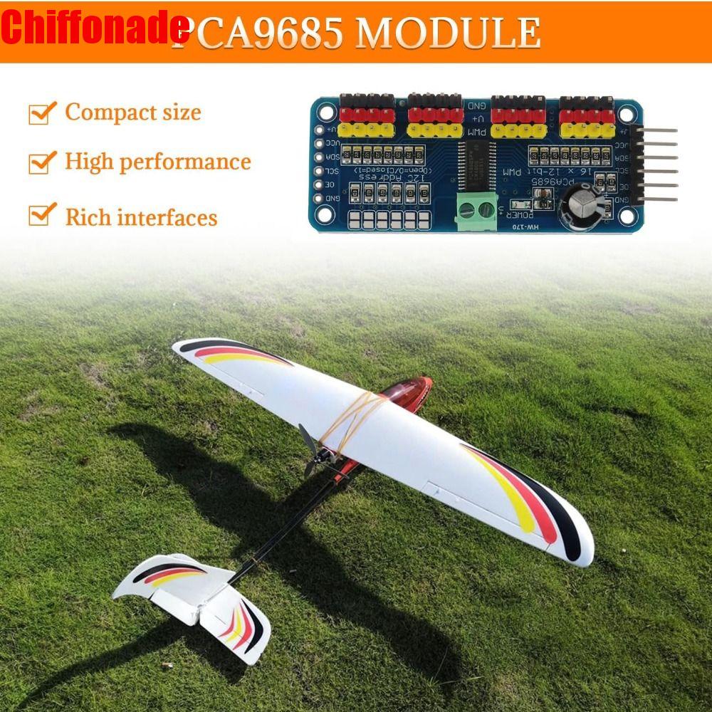 YANL MALL 16 kênh Mô-đun PCA9685PW PWM 12 bit Mô-đun IIC MỚI Trình điều khiển động cơ servo Điện tử tự làm Giá 114,000 Đồng*Miễn phí vận chuyển