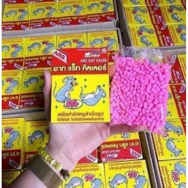 thuốᴄ Diệt Chuột ARS Rat Killer thá¡ Lan 80gr. thuốᴄ diệt chuột ARS RAT KILLER thá¡ Lan 80g