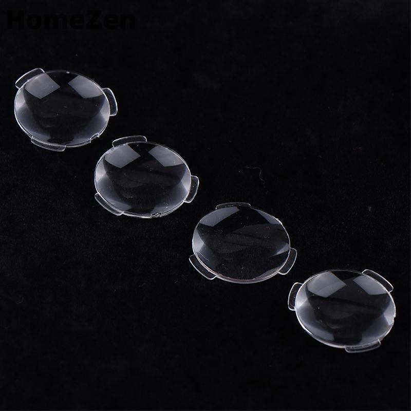 HomeZen 10pcs 25*45mm biconvex ultra CLEAR LENS สำหรับ3D VR glasses 2-5mm ความหนา ราคา  26 บาท*ส่งฟรี