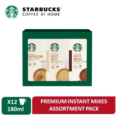 Starbucks Premium Instant Mixes / 3in1 Coffee Assortment Bundle (3 Flavors) [Expiry Jan 2022- Jul 2022]