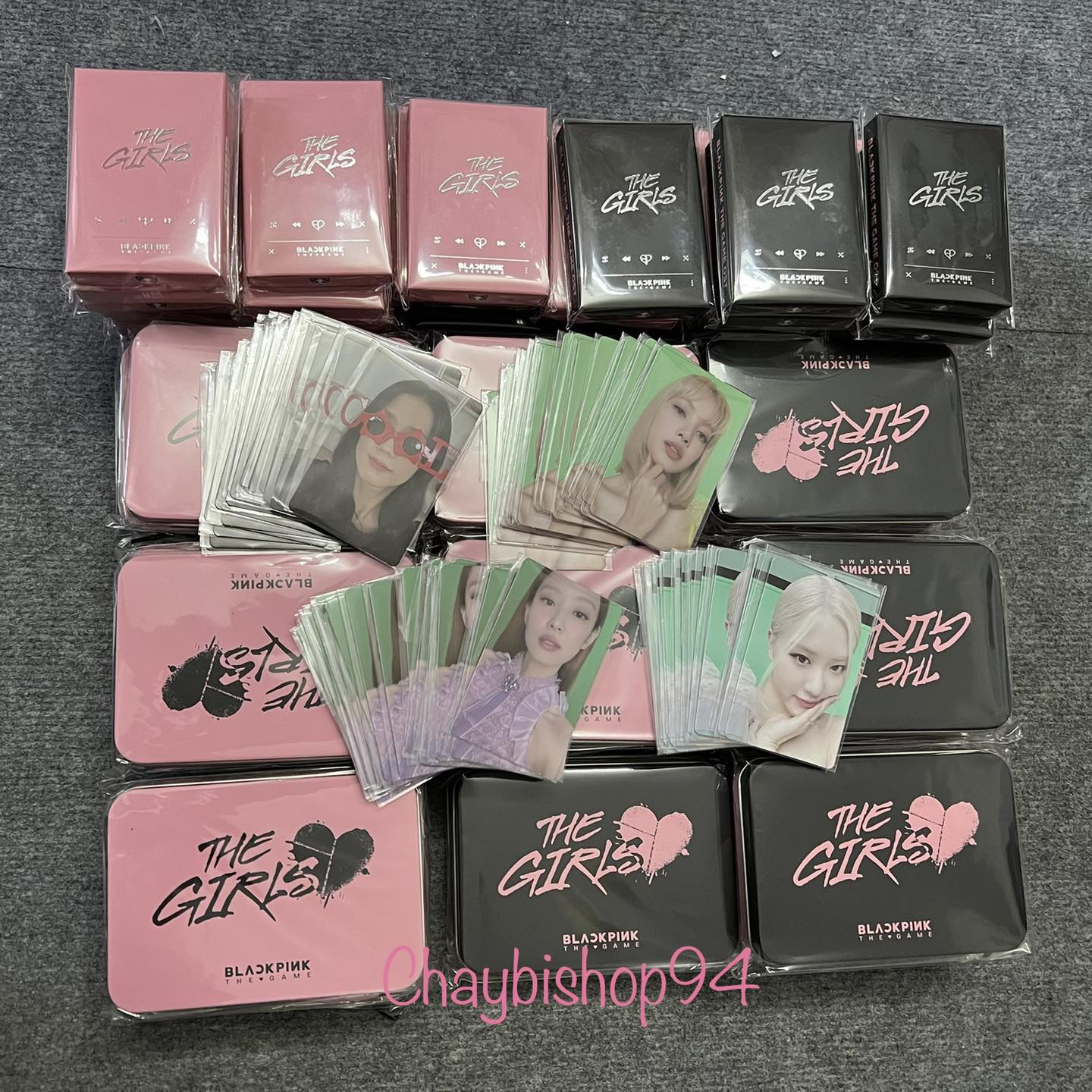 Photocard pob the girls blackpink _ thẻ ảnh bo góc the girls