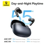 Tai nghe không dây Baseus BP1 Pro ANC -50dB Giảm tiếng ồn Hi-Res Bluetooth 6.0 IPX55 Chống nước 55Hr