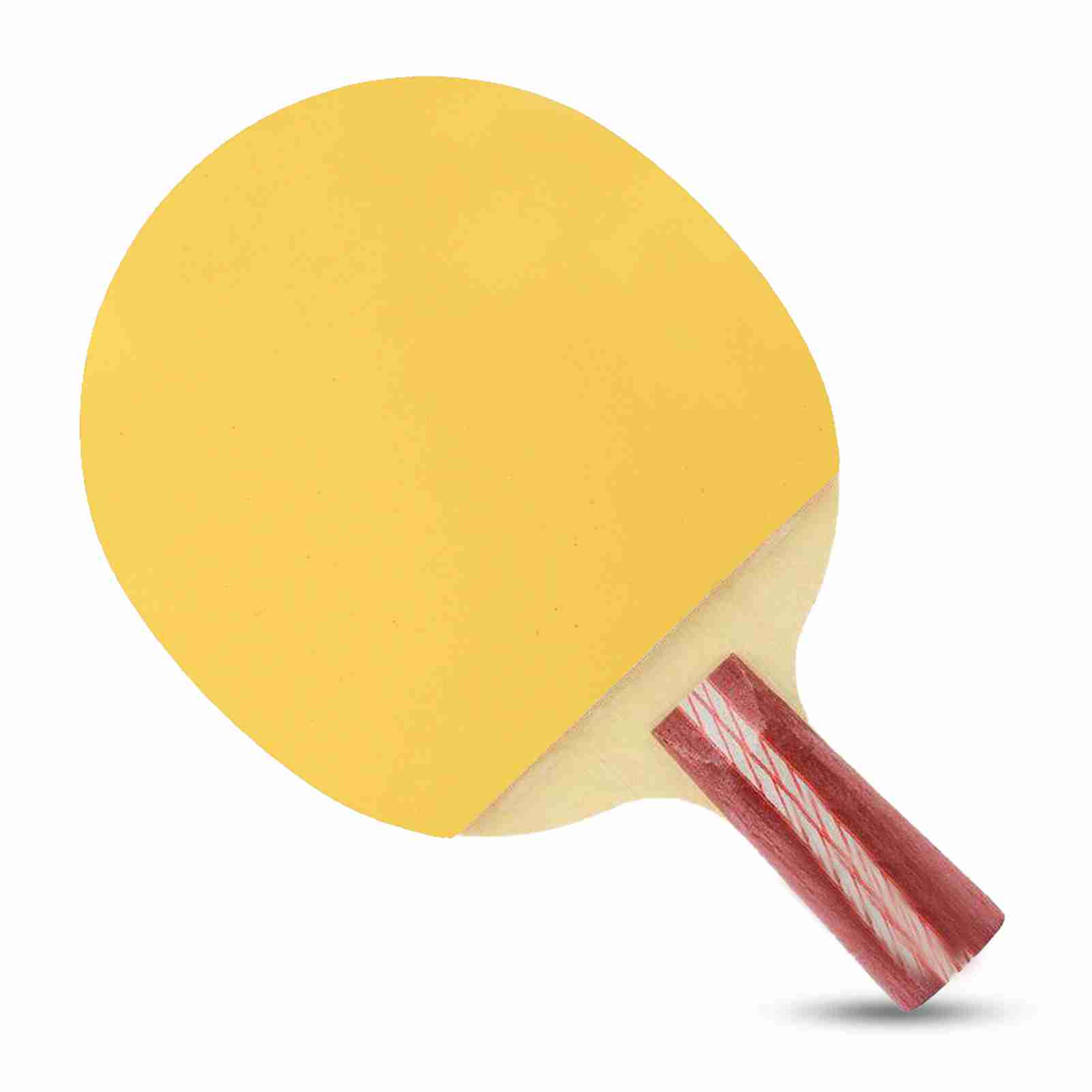 Phụ kiện thay thế thể thao cao su Vợt Tennis bàn cao su (Màu Đen)