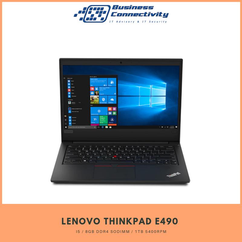 Lenovo Thinkpad E490 Business Laptop / Win 10 Pro / i5 / 8GB DDR4 SoDIMM / 1TB 5400rpm