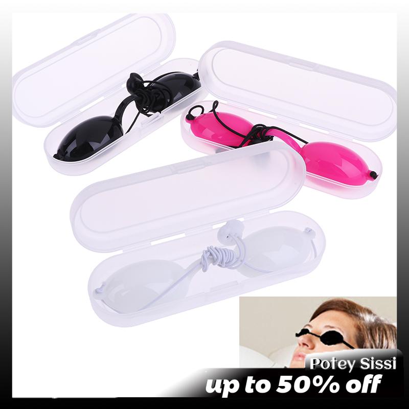 Potey Eyepatch Laser Ánh sáng bảo vệ an toàn kính kính IPL vẻ đẹp phòng khám bệnh nhân