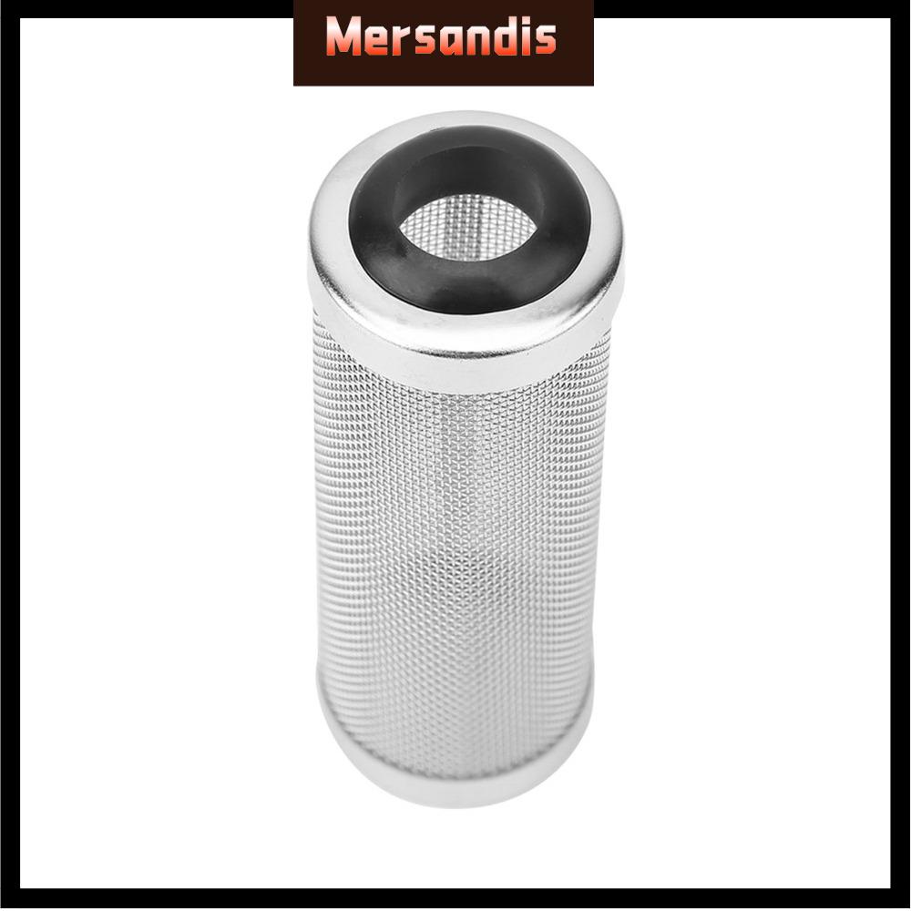 MERSANDIS silicon Lưới lọc bể cá Ống lọc trước  loại Bọc lưới ống lưới Vỏ bọc bộ lọc Phụ kiện Lưới thép không gỉ Bộ lọc bằng thép không gỉ Hít thở bể cá