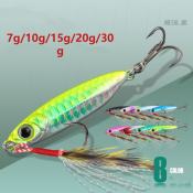 Laser Metal Jig Spoon Fishing Lure by XYZ Company