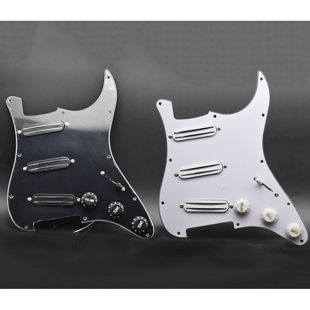 CY-3-Layer electric guitar small double track pickup 11 holes single ST electric guitar single coil full set panel pickup ราคา 1,032 บาท*ส่งฟรี