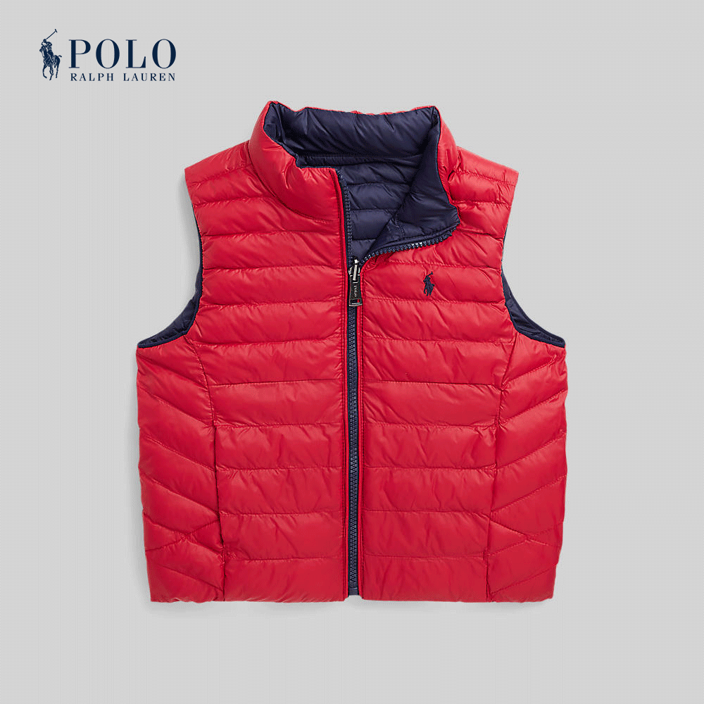 Polo Ralph Lauren Kids Boys Vest-P-Layer 2 Reversible Quilted Vest CWPOOTWBN220046 410 Navy-410 ราคา 14,000 บาท*ส่งฟรี