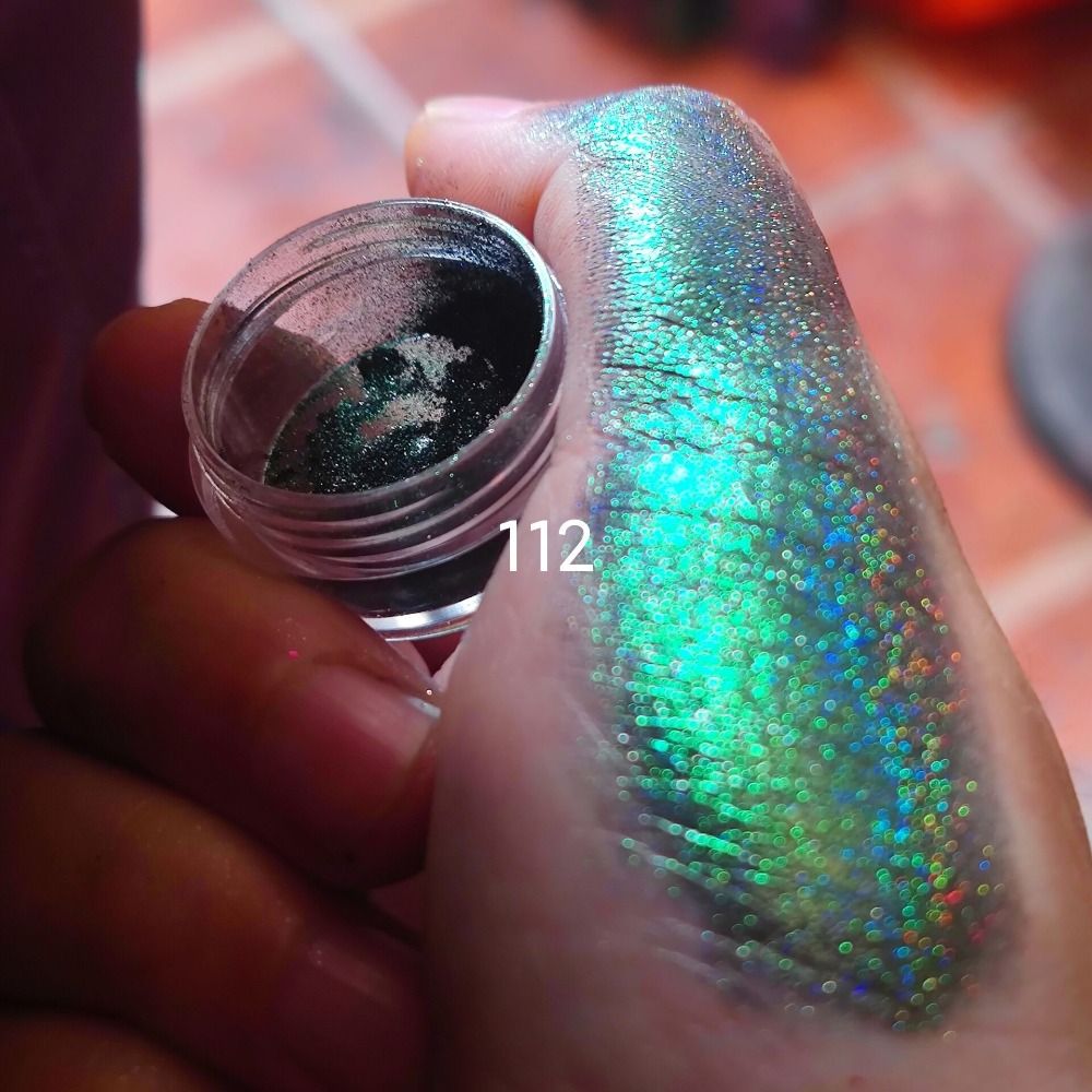 BRAVE223 Cầu Vồng Phấn mắt nhiều màu chrome 0.2g Tỏa sáng Phấn mắt cầu vồng Ngọc Trai Phấn mắt Phấn mắt đổi màu lấp lánh Dụng cụ trang điểm mắt - 5