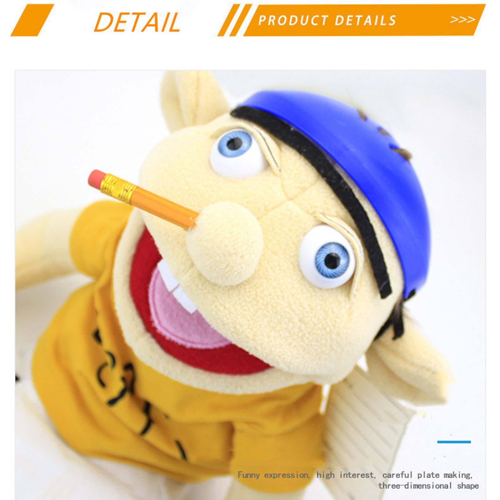 Jeffy Hand Puppet Jeffy Plush Doll 60cm Soft Talk Show & Christmas Prop For  Kids Perfect Gift From Tz6607, $17.76