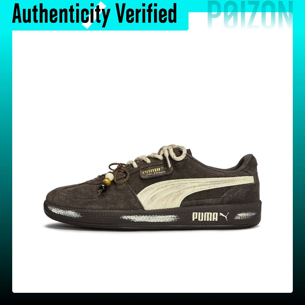 รองเท้าผู้ชาย PUMA Palermo PRM SD 811 Manufacturing, Bohemian Height Increasing Low top German Army Trainers Unisex 406464-01(Team80-) ราคา 18,026 บาท*ส่งฟรี