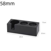 SHIKICK 51/53/58mm. Trạm nén cà phê espresso 2 trong 1 Không trượt Đế nén cà phê Phổ quát ABS Giá đỡ quán cà phê Dụng cụ pha chế cà phê