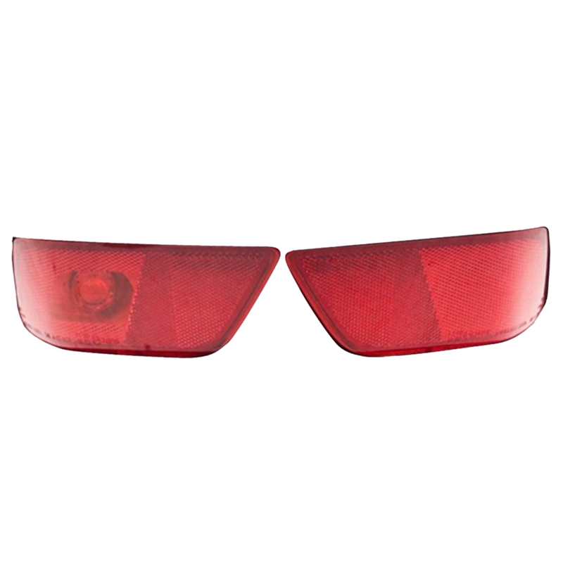 Rear Bumper Fog Light Reflectors Rear Bumper Reflector Car Rear Bumper Reflector 84551-SJ010 84551-SJ000 for Forester 2019-2021 Reflector Lamp Without Bulb