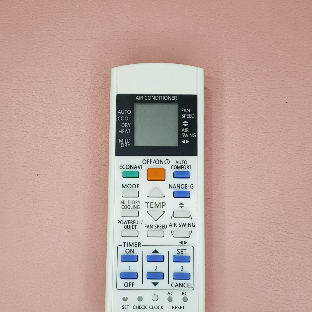 Remote máy lạnh panasonic có inverter mẫu nhỏ