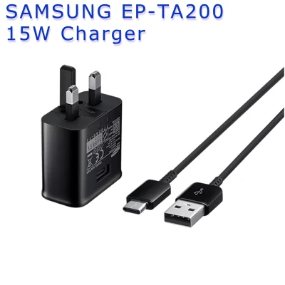 Original Samsung 15W Travel Charger Adapter 2A Fast Charger USB-Type C For A52/A51/A80/A90/Note10/Note9/Note8/S8/S8/S10/S21/S20/Note20