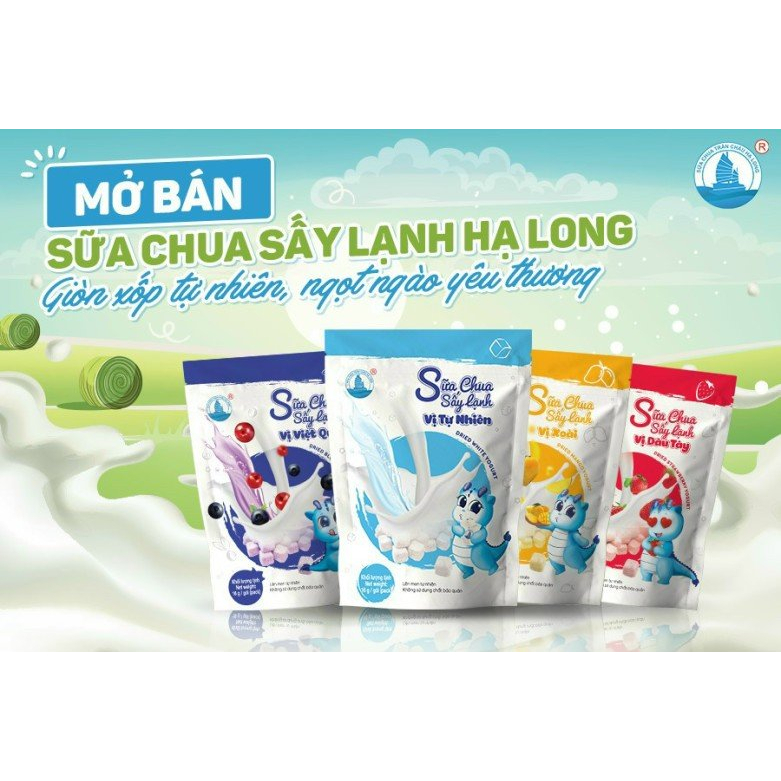 Combo 4 gói sữa chua sấy lạnh mỗi gói 16 gram - Sữa Chua Trân Châu Hạ Long