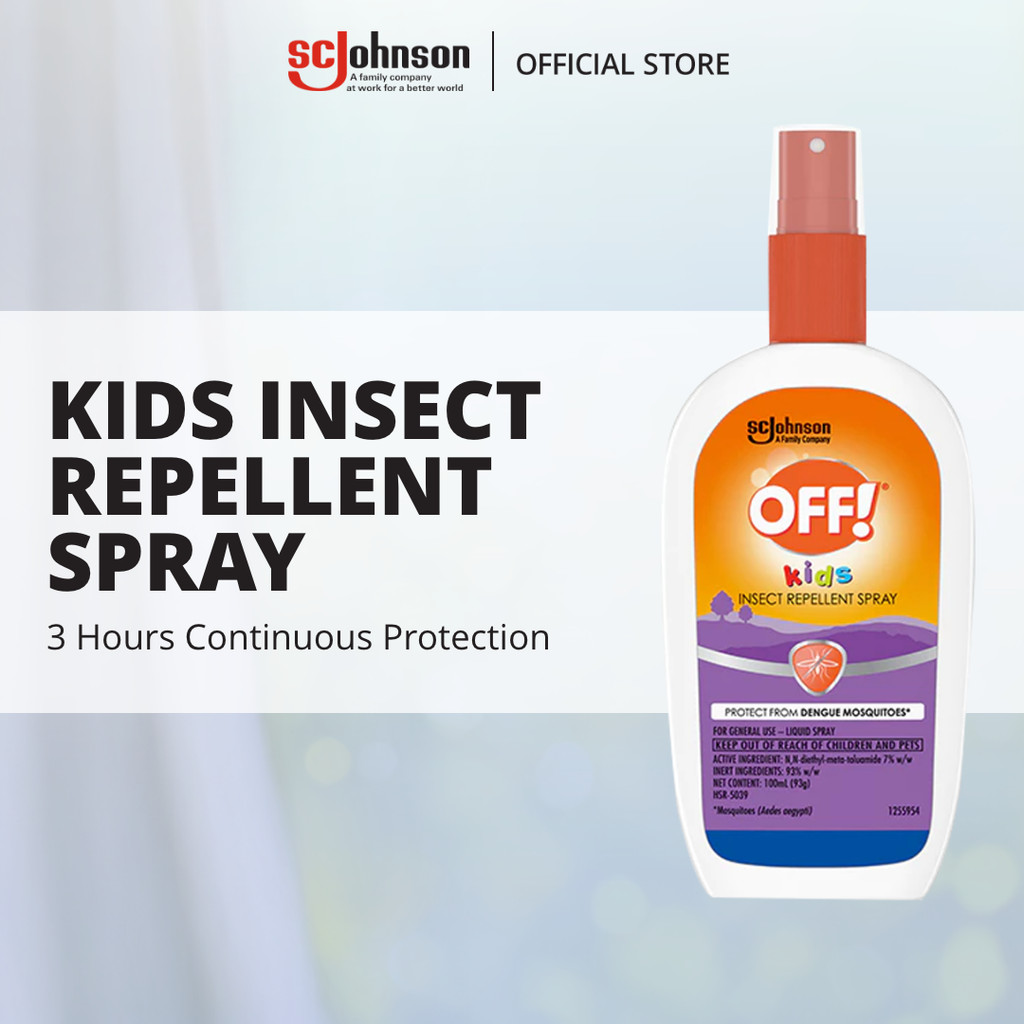 OFF! Kids Spritz Mosquito Repellent Spray 100ml