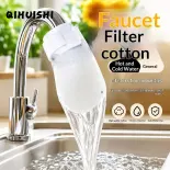 QIHUISHI Túi lọc nước ngay lập tức cho vòi-Làm sạch nước lạnh và nóng dễ dàng