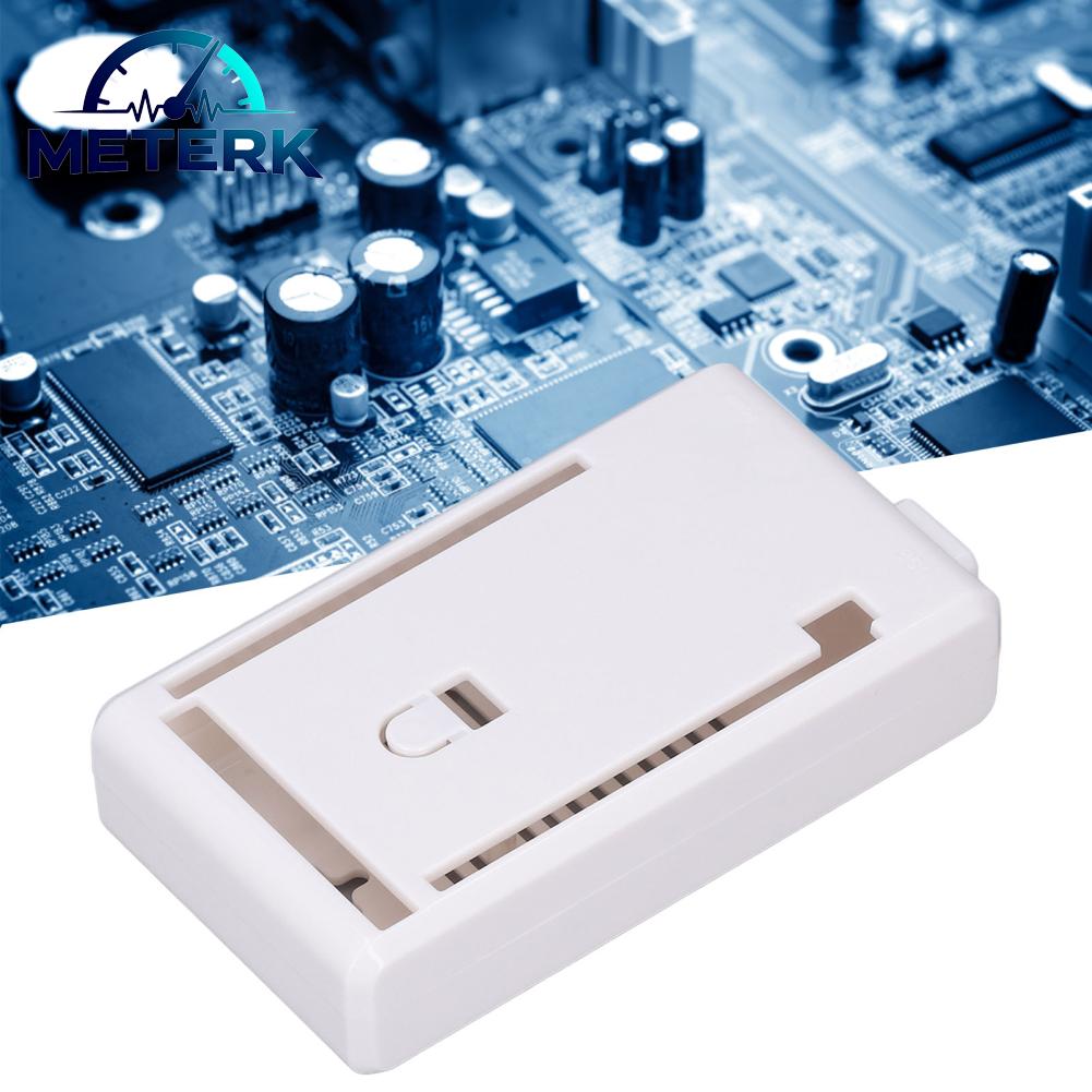 Meterk Circuit Board Case Hollow Design Electronic Housing Good Heat Dissipation Reserved USB Port Flame Retardant with Vents for DIY ราคา 66 บาท*ส่งฟรี
