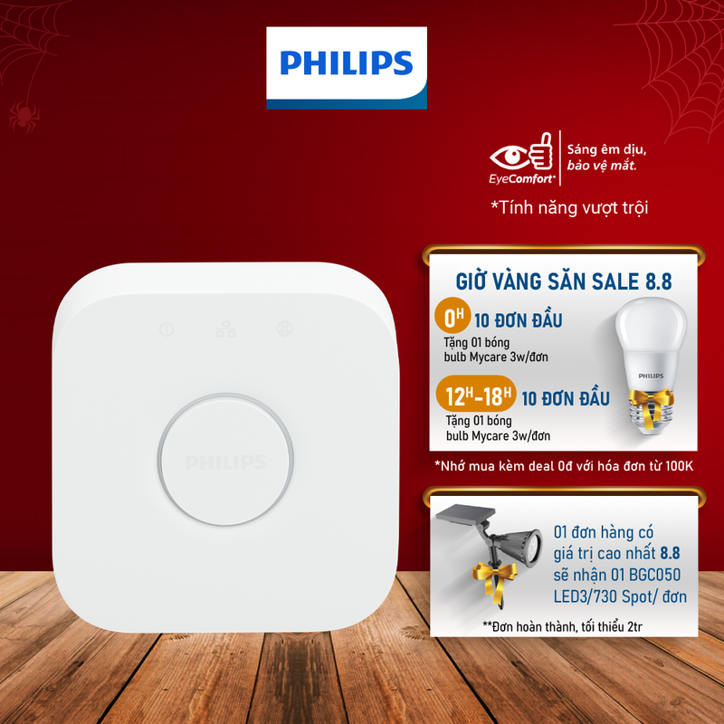 Điều khiển trung tâm Philips Hue Bridge