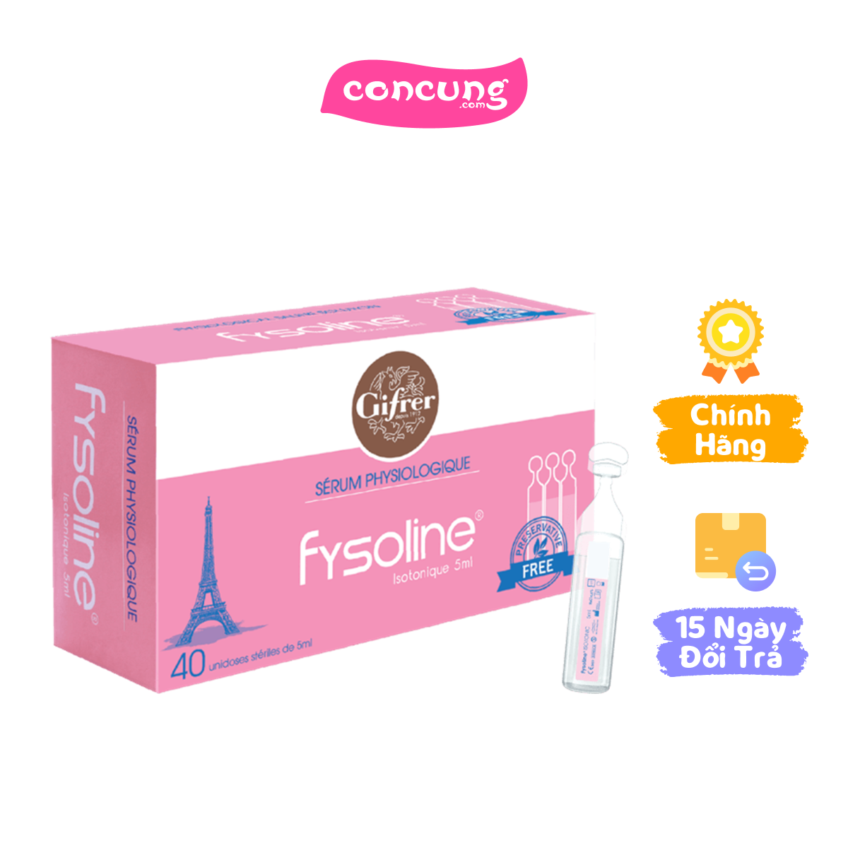 Nước muối đẳng trương Fysoline(New)