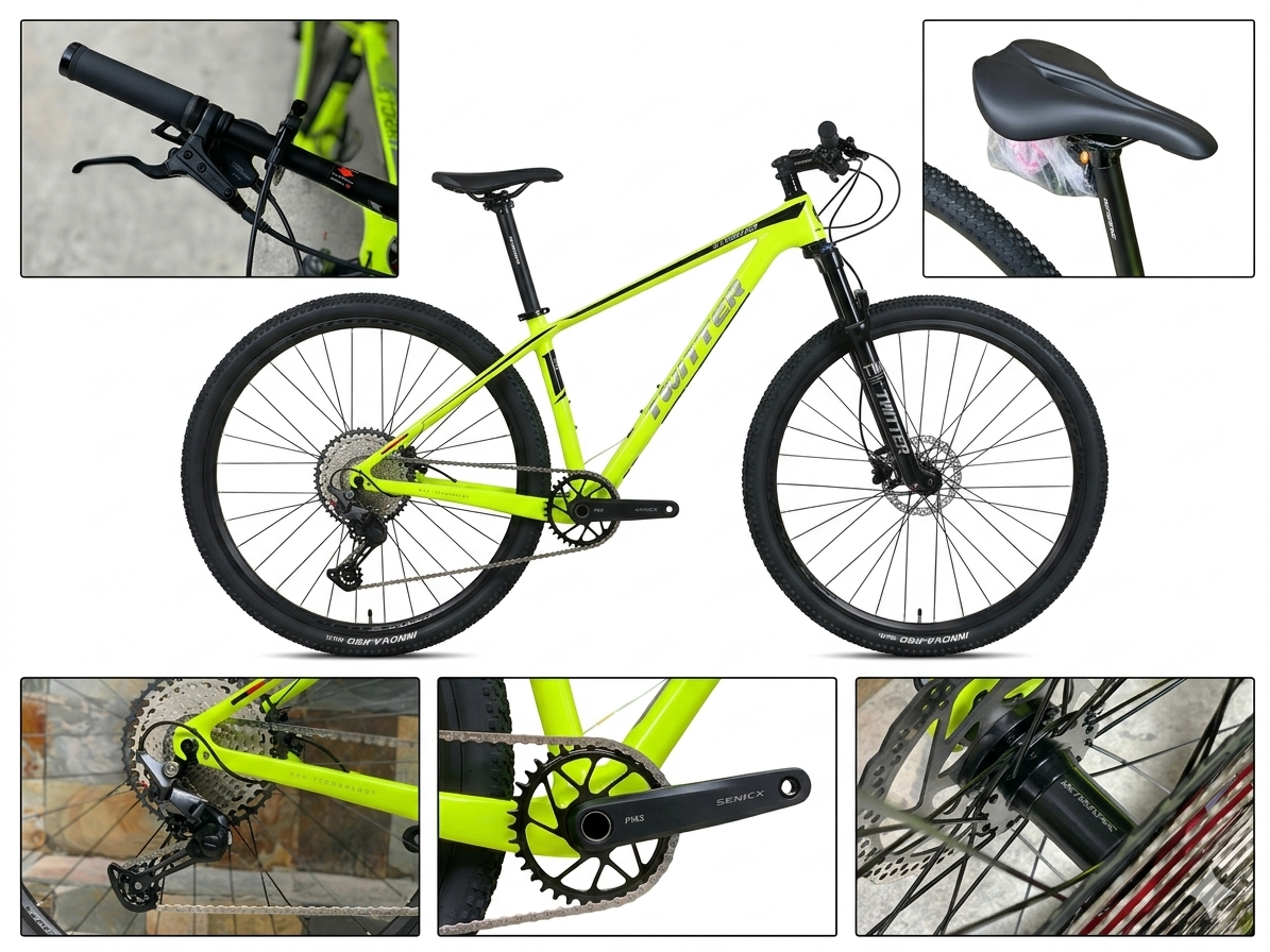 Xe MTB Twitter Storm 2.0 carbon 2026 Deore M6100 12 speed