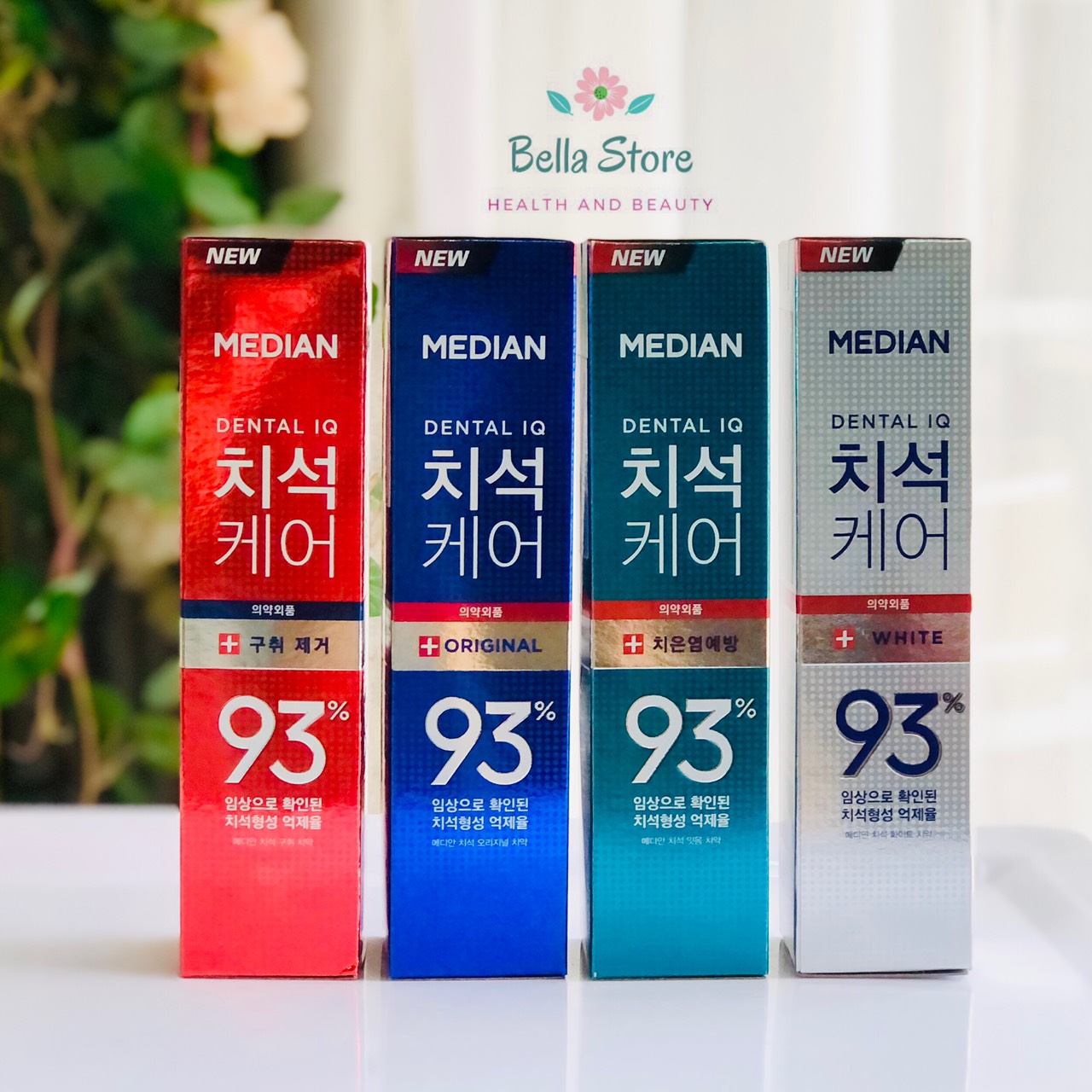 Kem đánh răng median dental iq 93%