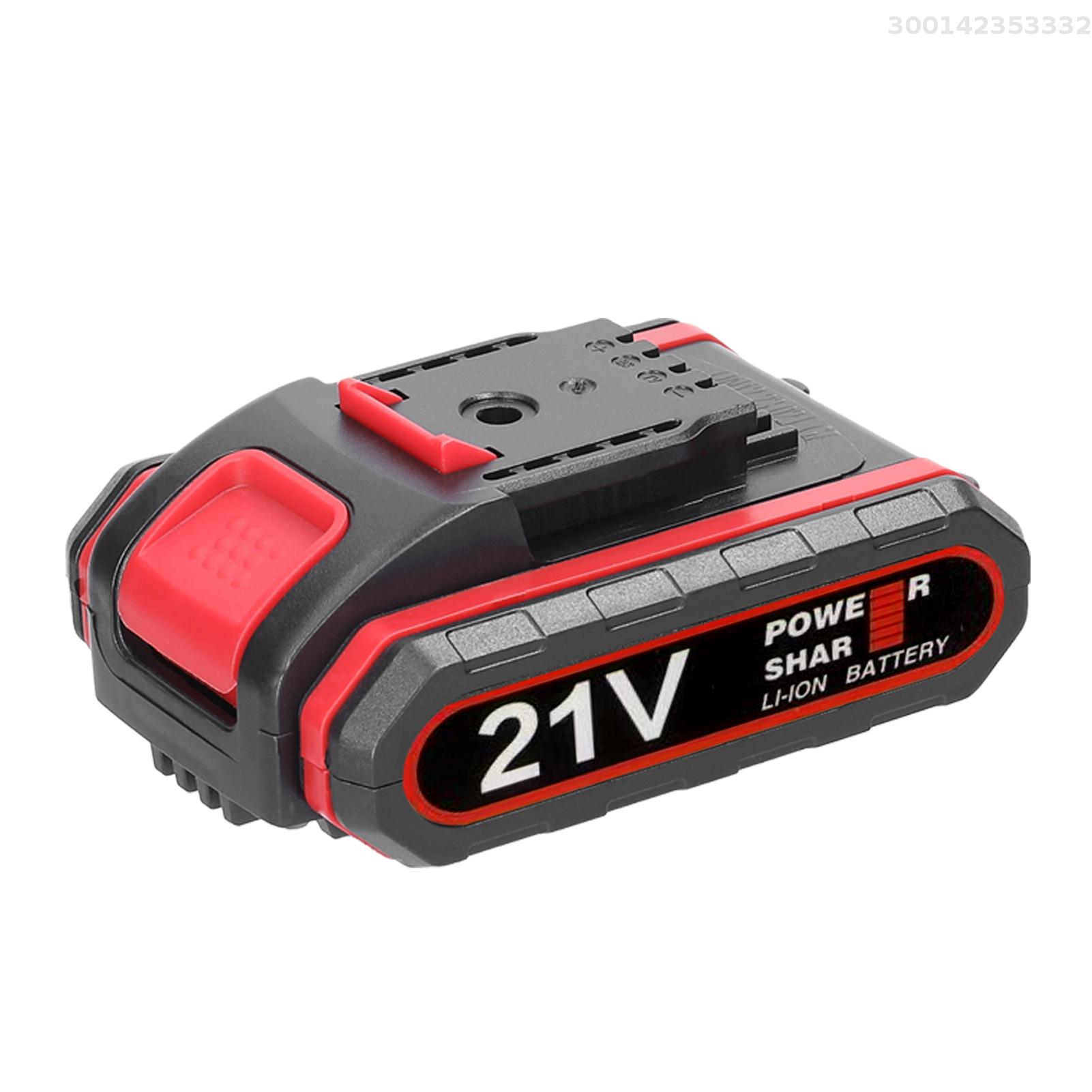 Meterk 21V pin lithium sạc lại được và bộ chuyển đổi sạc thiết lập công cụ điện thay thế pin