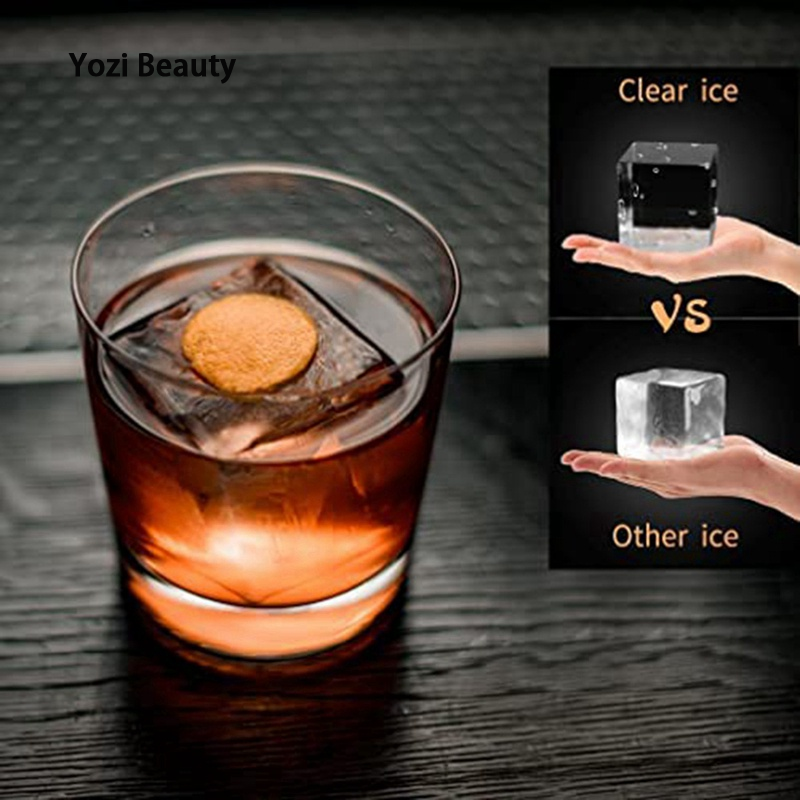 8 large cocktail square transparent crystal stone molds ราคา 701 บาท*ส่งฟรี