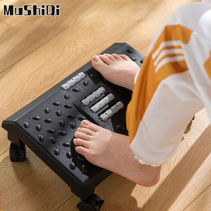 Ottoman, home office, multifunctional massage roller sofa, foot pedal, stool with pulley, piano pedal