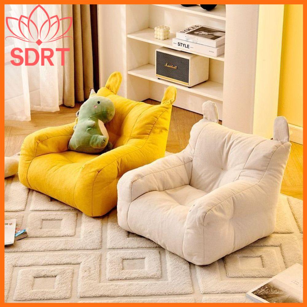 SDRT Thoải mái Ghế Sofa Nhỏ Mềm mại với túi lưu trữ Ghế Sofa Gấu Trẻ Em Dễ thương cho trẻ em Tiện dụng Ghế Sofa Lười Phòng Khách Dành cho bé trai và bé gái