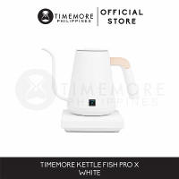 TIMEMORE Fish Pro X Electric Kettle 900ml Black White Right Hand Version