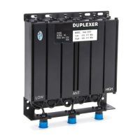 HF400-470MHz 50W for Radio Repeater Duplexer with Preset Low Frequency 455MHz&amp High Frequency 465MHz