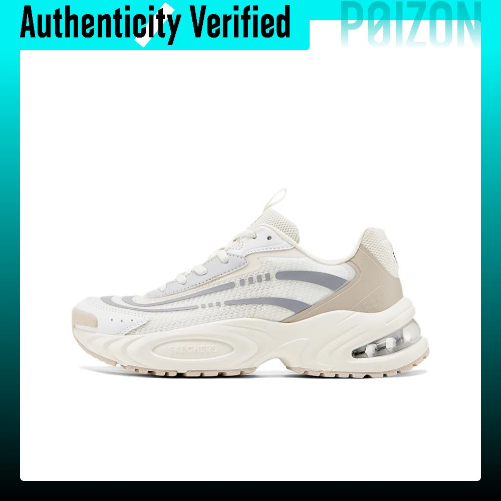 รองเท้าผ้าใบ รองเท้าลำลองผู้หญิง Skechers Street สบายและอินเทรนด์ CUSHIONING Abrasion Resistance Low TOP Chunky ผู้หญิงสีขาว 177607-WGY ราคา 7,350 บาท*ส่งฟรี