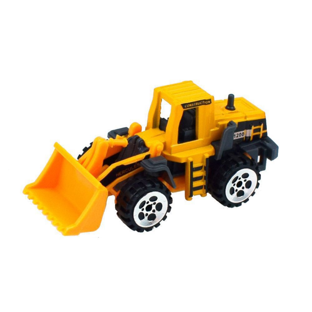 GGR 1PC Mini Xe ủi đất Mô Hình Xe Tải Hợp kim Máy kéo Đồ Chơi mô hình Xe Máy kéo Đồ Chơi Nông dân Xe Mô Hình kỹ thuật Xe - 8