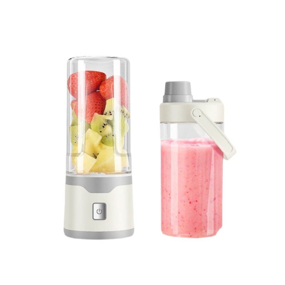 ZHONGMEET Thiết bị cầm tay Cốc ép trái cây điện USB Có thể sạc lại 500 ML Cốc trộn Dụng Cụ Nhà Bếp Cúp Đôi Cốc xay sinh tố Du lịch - 2