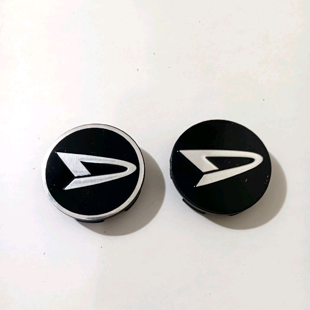 Dop roda tutup dop velg center as roda daihatsu xenia 5.7 cm hitam list chrome dan tanpa list car Harga 16,000 rupiah*Gratis Ongkir