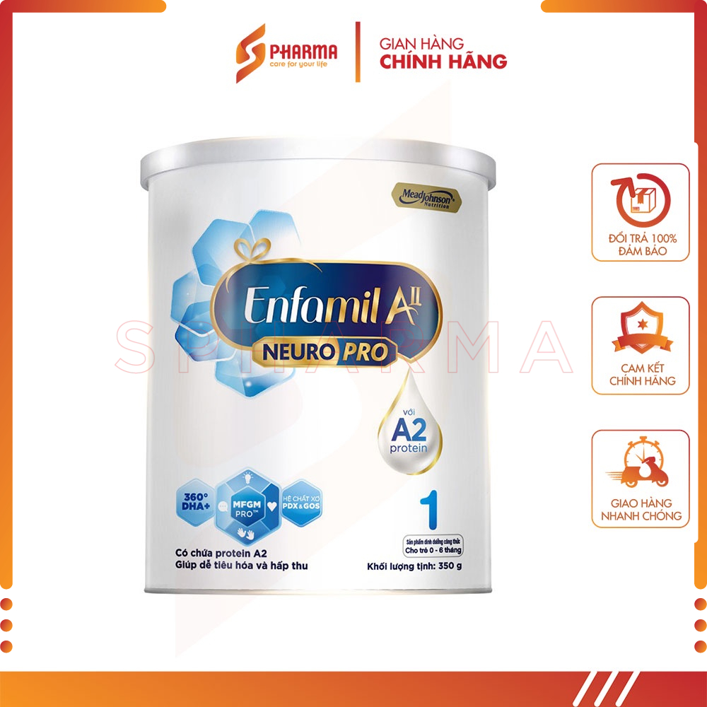 Sữa bột enfamil a2 neuropro 1 / cho trẻ từ 0-6 tháng/ mead johnson nutrition